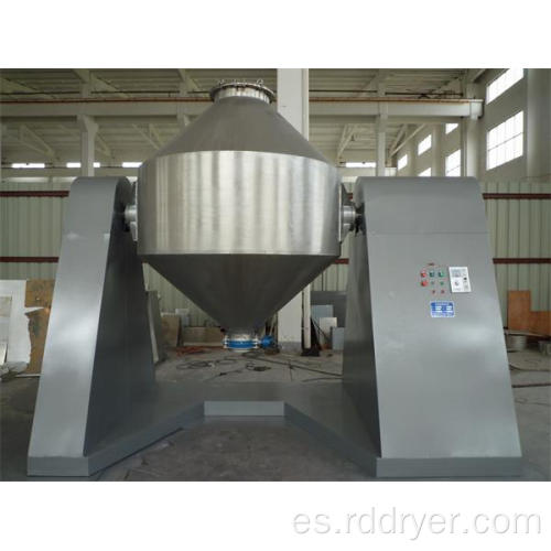 Máquina de secado al vacío de doble cono de gránulos con estándar GMP